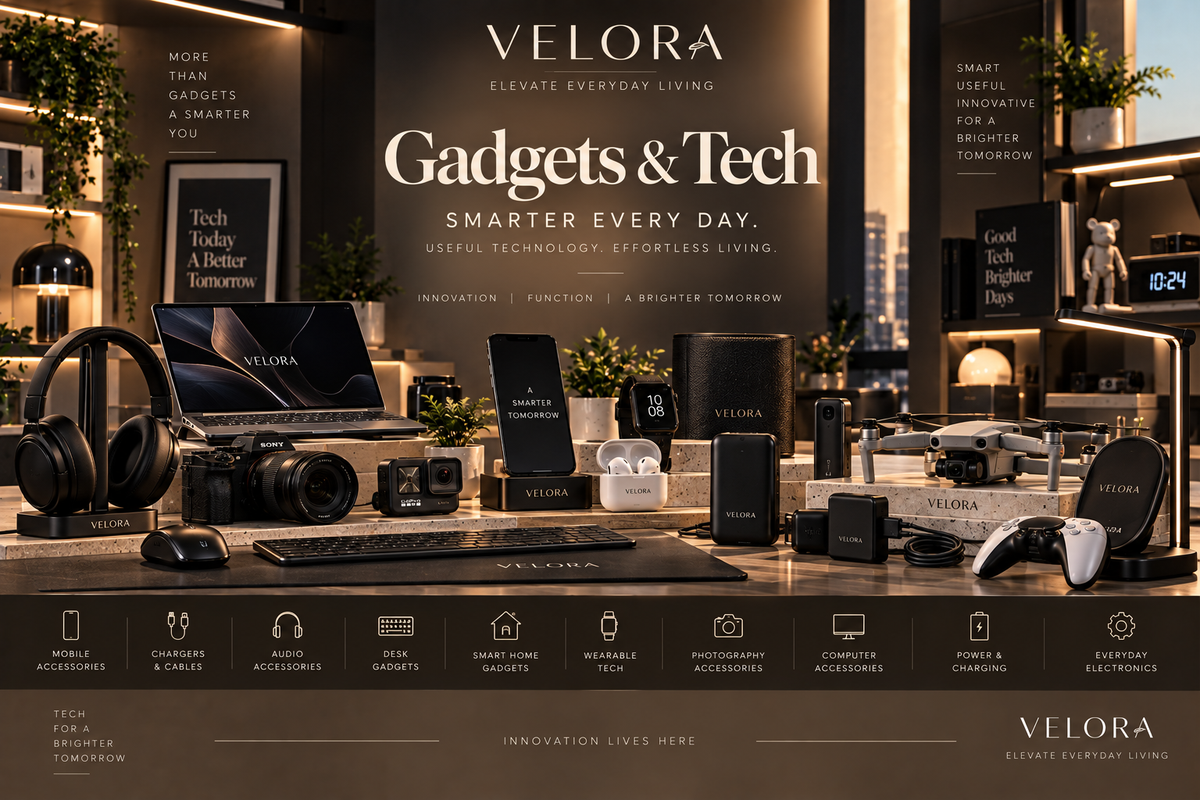⚡ Gadgets & Tech
