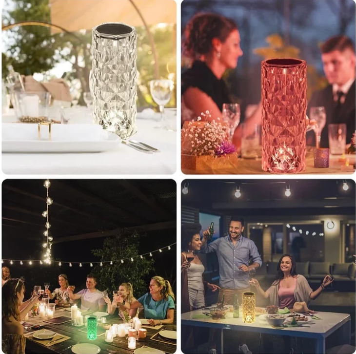 Diamond Crystal Lamp (Multi-Color)
